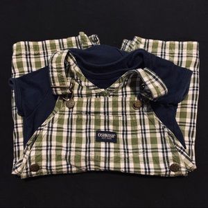 Boys OshKosh Bibs 12 Months
